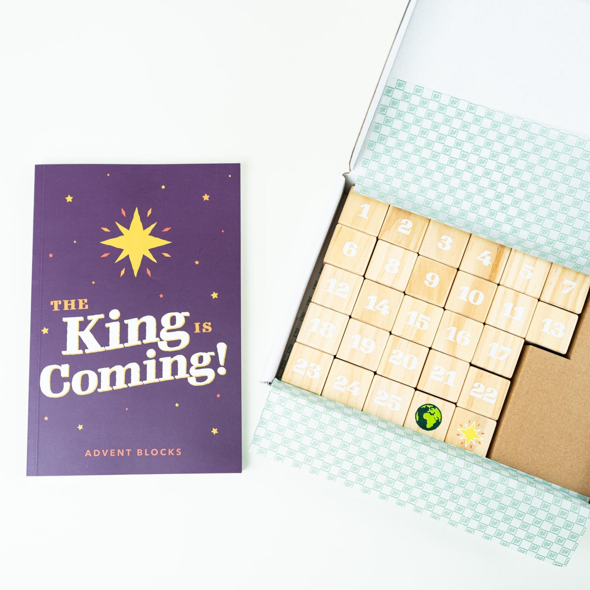 Advent Blocks - 1 Inch Set Individual Order