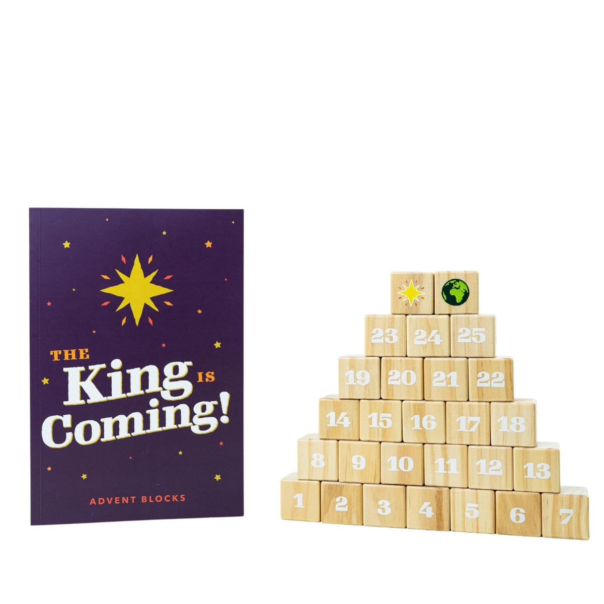 Advent Blocks - 1 Inch Set Individual Order