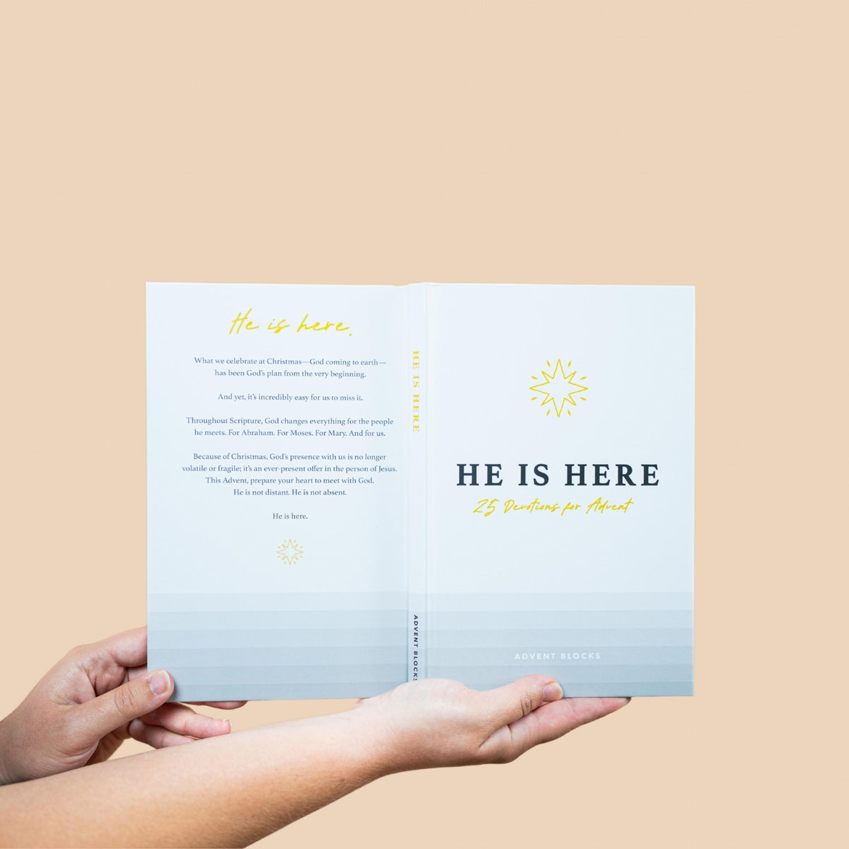 He Is Here: Adult Devotional Guide